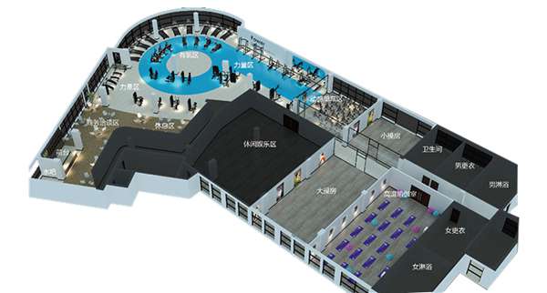 1500平方健身房配置方案-广西xc sports,xc体育健身器材有限公司